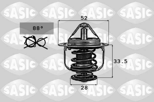 SASIC Termostaat,Jahutusvedelik 9000715