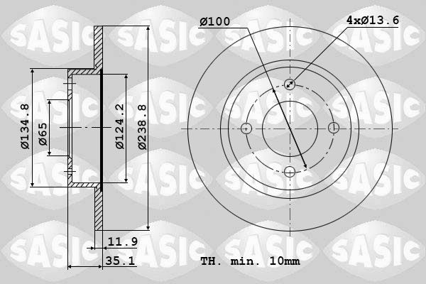 SASIC Piduriketas 9004213J