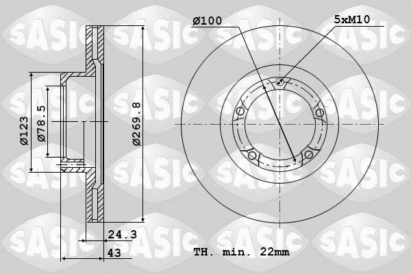 SASIC Piduriketas 9004821J