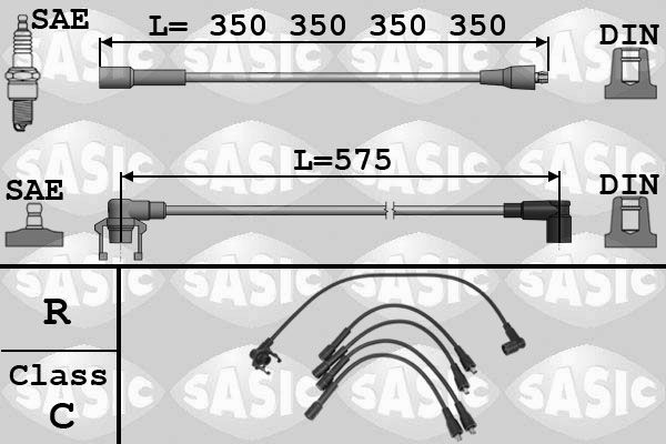 SASIC Süütesüsteemikomplekt 9284009