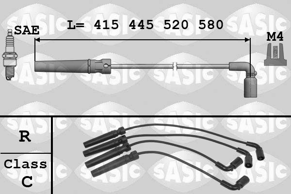 SASIC Süütesüsteemikomplekt 9286003