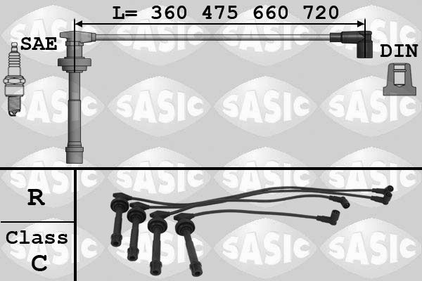 SASIC Süütesüsteemikomplekt 9286015