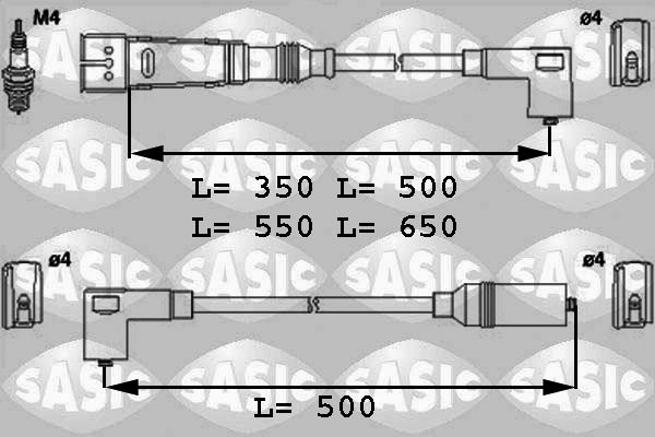 SASIC Süütesüsteemikomplekt 9286019