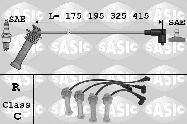 SASIC Süütesüsteemikomplekt 9286031