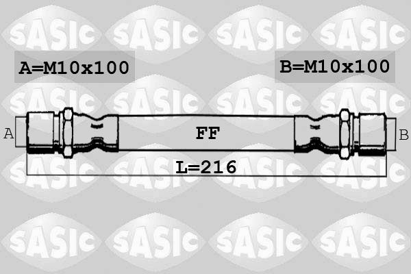 SASIC Тормозной шланг SBH0135