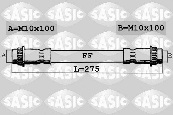 SASIC Тормозной шланг SBH0175