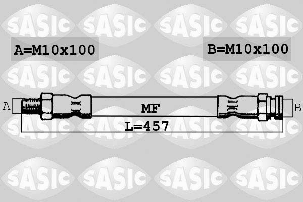 SASIC Тормозной шланг SBH0178