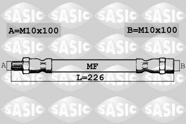 SASIC Тормозной шланг SBH6279