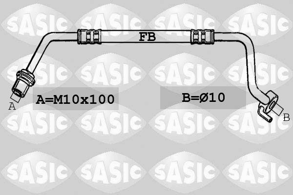 SASIC Тормозной шланг SBH6341