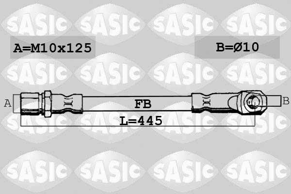 SASIC Тормозной шланг SBH6351