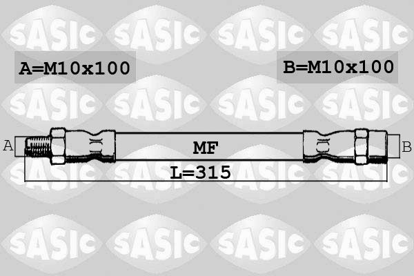 SASIC Pidurivoolik SBH6390