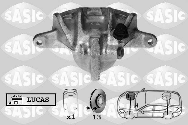 SASIC Тормозной суппорт SCA0087