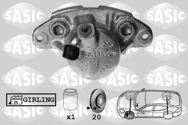 SASIC Тормозной суппорт SCA4004