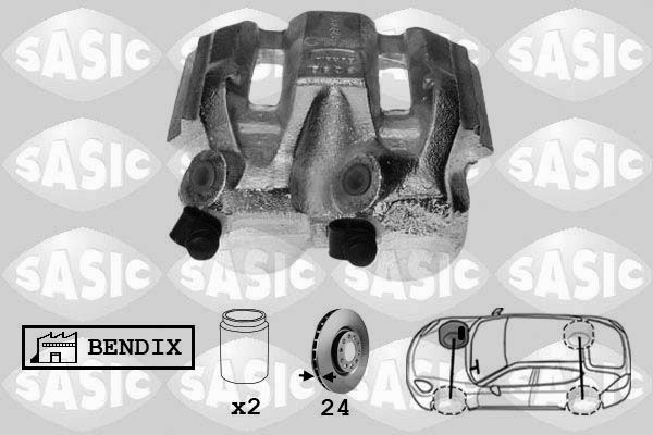 SASIC Тормозной суппорт SCA4027