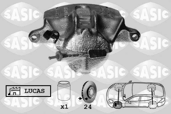 SASIC Тормозной суппорт SCA4042