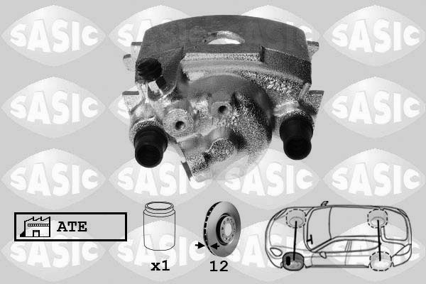 SASIC Тормозной суппорт SCA6004