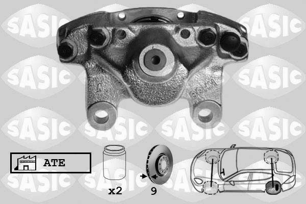 SASIC Тормозной суппорт SCA6012