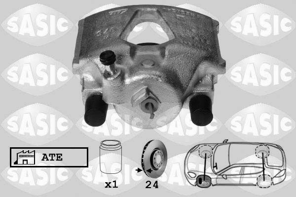 SASIC Тормозной суппорт SCA6104