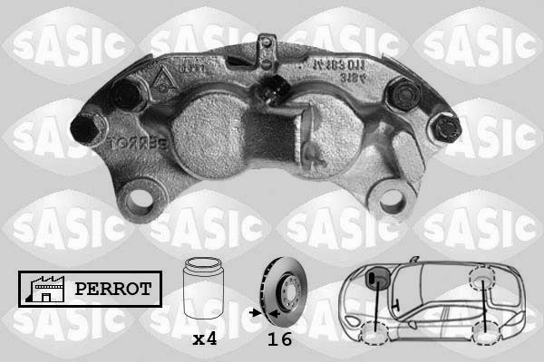 SASIC Тормозной суппорт SCA6581