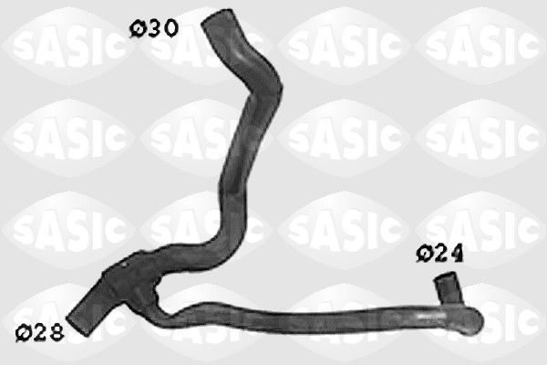 SASIC Шланг радиатора SWH4311