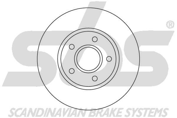 SBS Тормозной диск 1815202538