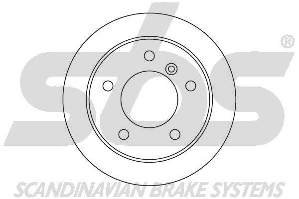 SBS Тормозной диск 1815203337