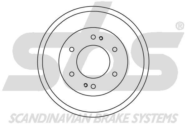 SBS Тормозной барабан 1825253407