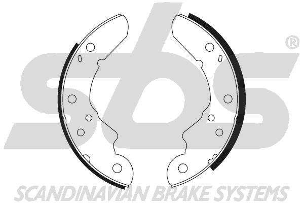 SBS Piduriklotside komplekt,seisupidur 18492751485