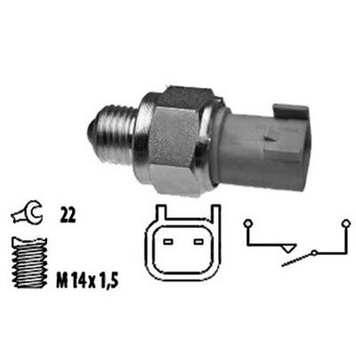 SIDAT Выключатель, фара заднего хода 3.234253
