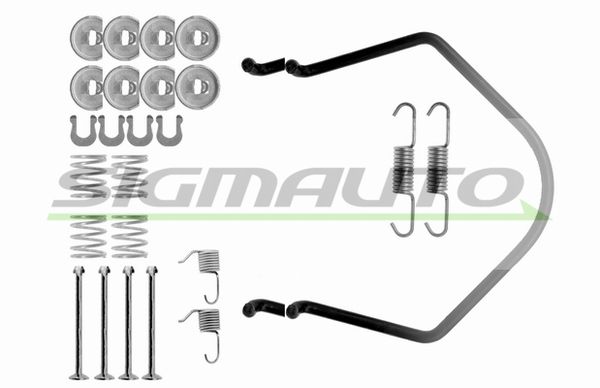 SIGMAUTO Комплектующие, тормозная колодка SK0687