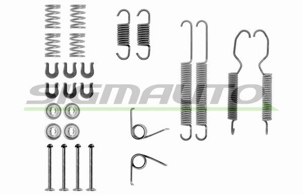 SIGMAUTO Комплектующие, тормозная колодка SK0730