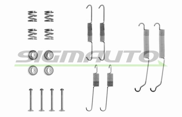 SIGMAUTO Комплектующие, тормозная колодка SK0751