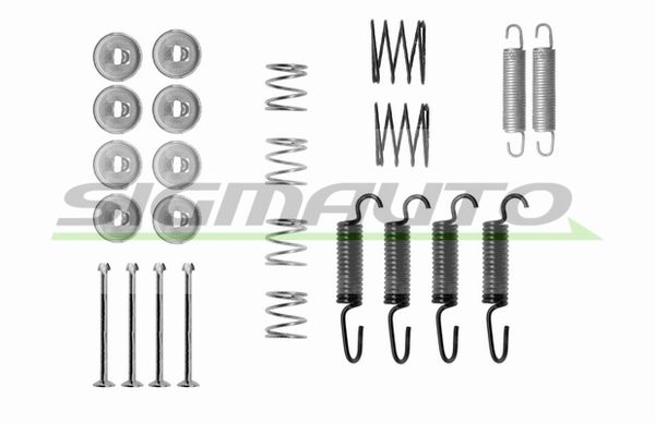 SIGMAUTO Комплектующие, тормозная колодка SK0863
