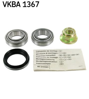 SKF Комплект подшипника ступицы колеса VKBA 1367