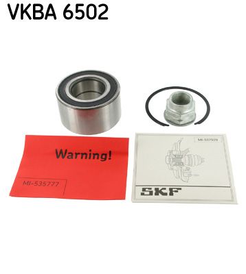 SKF Комплект подшипника ступицы колеса VKBA 6502