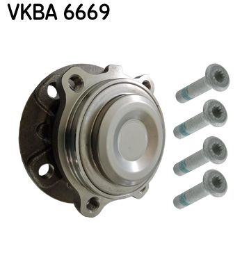 SKF Комплект подшипника ступицы колеса VKBA 6669