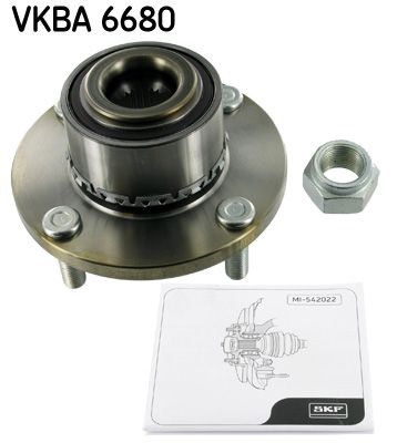 SKF Комплект подшипника ступицы колеса VKBA 6680