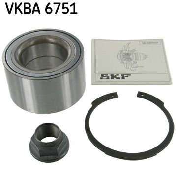 SKF Комплект подшипника ступицы колеса VKBA 6751
