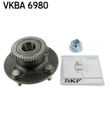 SKF Комплект подшипника ступицы колеса VKBA 6980