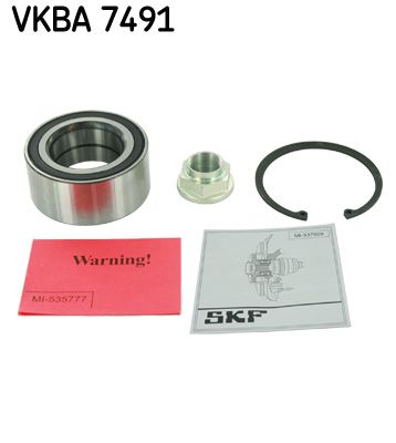 SKF Комплект подшипника ступицы колеса VKBA 7491