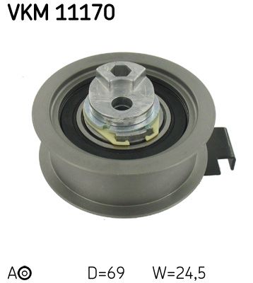 SKF Pingutusrull,Hammasrihm VKM 11170