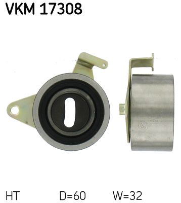 SKF Pingutusrull,Hammasrihm VKM 17308