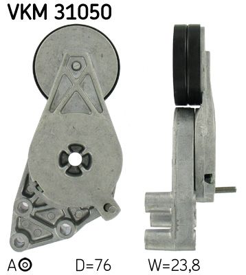 SKF Натяжной ролик, поликлиновой ремень VKM 31050