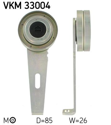 SKF Натяжной ролик, поликлиновой ремень VKM 33004