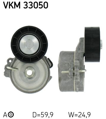 SKF Pingutusrull,soonrihm VKM 33050