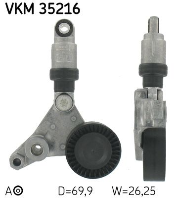 SKF Pingutusrull,soonrihm VKM 35216