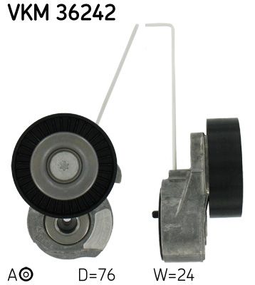 SKF Натяжной ролик, поликлиновой ремень VKM 36242