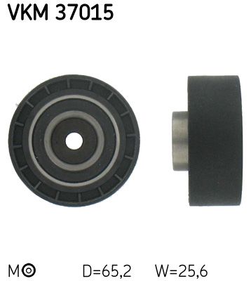SKF Натяжной ролик, поликлиновой ремень VKM 37015