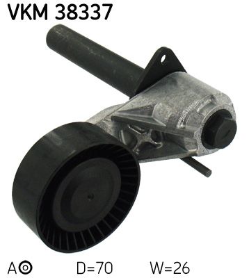 SKF Натяжной ролик, поликлиновой ремень VKM 38337