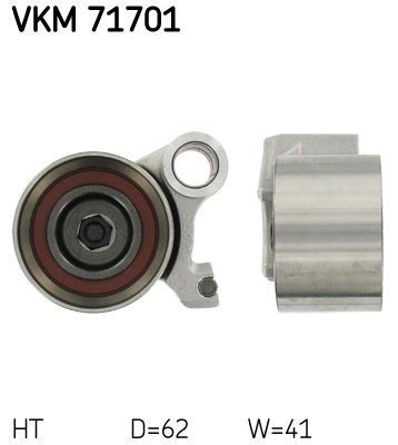 SKF Pingutusrull,Hammasrihm VKM 71701